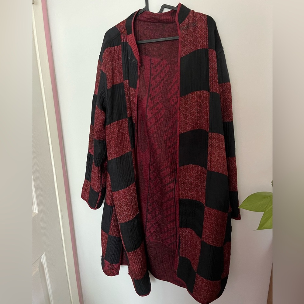 Vintage Silk/Cotton Coat